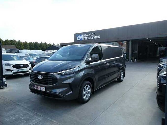 Ford Transit Custom 320L L2 2.0 TDCi 136pk 3pl Limited Luxe Trekhaak STOCK (86591)