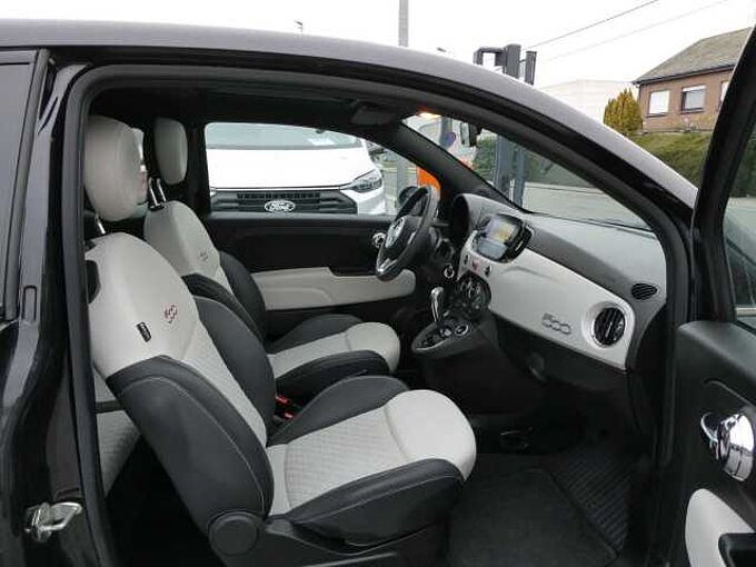 Fiat 500 1.2 i benzine 70pk automaat Leder Pano '20 36000km (56062)