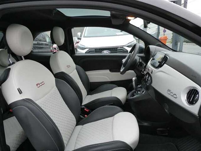 Fiat 500 1.2 i benzine 70pk automaat Leder Pano '20 36000km (56062)