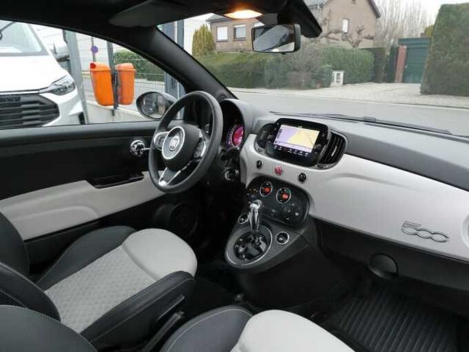 Fiat 500 1.2 i benzine 70pk automaat Leder Pano '20 36000km (56062)
