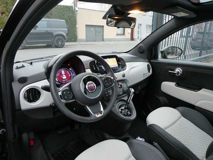 Fiat 500 1.2 i benzine 70pk automaat Leder Pano '20 36000km (56062)