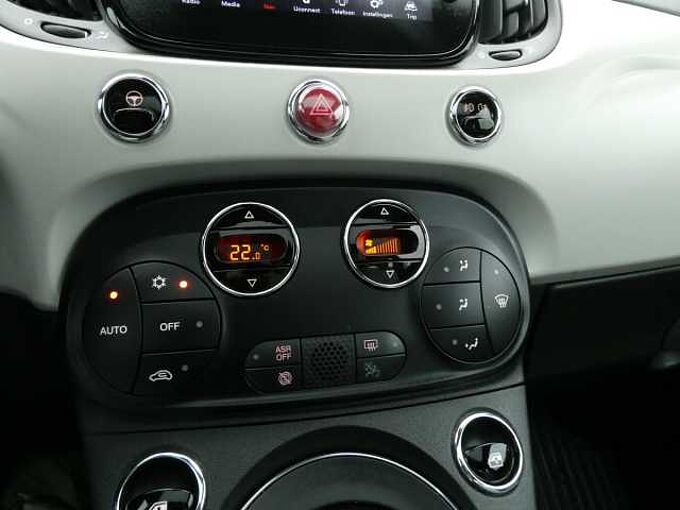 Fiat 500 1.2 i benzine 70pk automaat Leder Pano '20 36000km (56062)