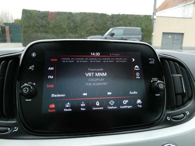 Fiat 500 1.2 i benzine 70pk automaat Leder Pano '20 36000km (56062)