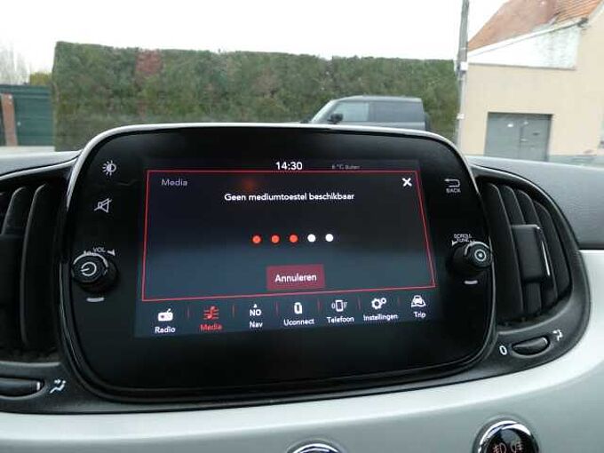 Fiat 500 1.2 i benzine 70pk automaat Leder Pano '20 36000km (56062)