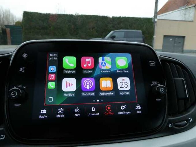 Fiat 500 1.2 i benzine 70pk automaat Leder Pano '20 36000km (56062)