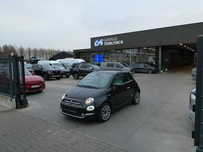 Fiat 500 1.2 i benzine 70pk automaat Leder Pano '20 36000km (56062)