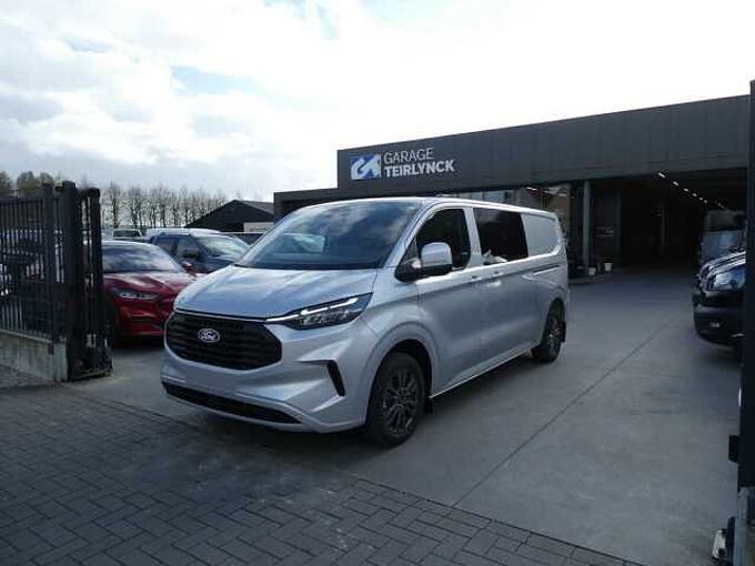 Ford Transit Custom DCAB L2 5 plaatsen 2.0D 170pk Automaat Limited BLIS ACC STOCK (17651)