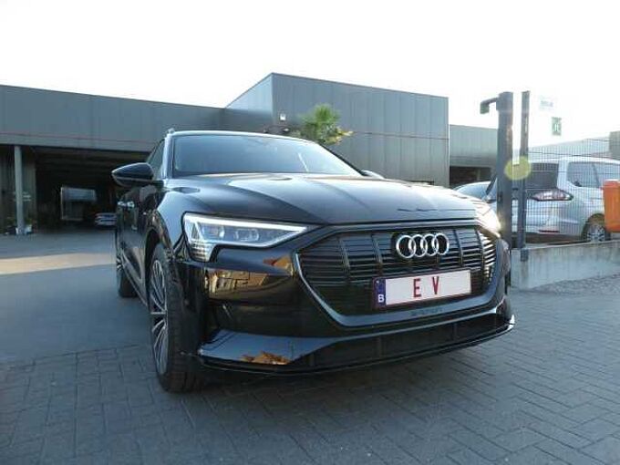 Audi E-tron 55 Quattro 408pk 2x S line Black Pano B&O Cam (11515)