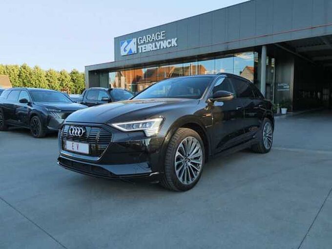 Audi E-tron 55 Quattro 408pk 2x S line Black Pano B&O Cam (11515)