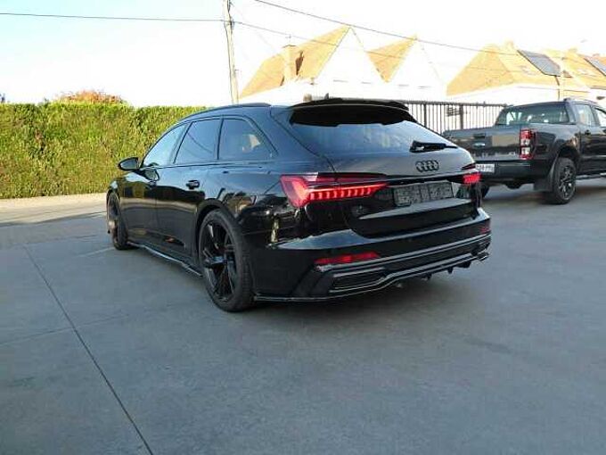 Audi A6 Avant 2.0 TDi MHEV 163pk Aut Black S-Line Maxton Trekh Pano ACC BLIS Cam (02760)