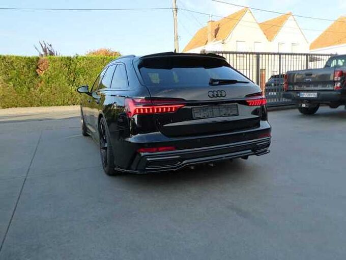 Audi A6 Avant 2.0 TDi MHEV 163pk Aut Black S-Line Maxton Trekh Pano ACC BLIS Cam (02760)