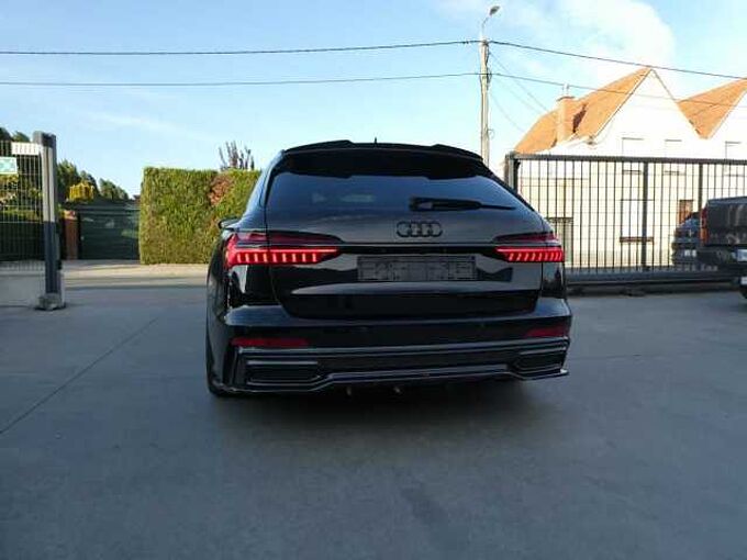 Audi A6 Avant 2.0 TDi MHEV 163pk Aut Black S-Line Maxton Trekh Pano ACC BLIS Cam (02760)