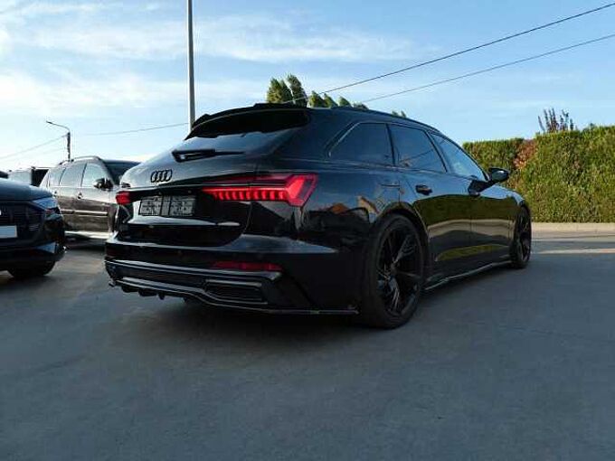 Audi A6 Avant 2.0 TDi MHEV 163pk Aut Black S-Line Maxton Trekh Pano ACC BLIS Cam (02760)