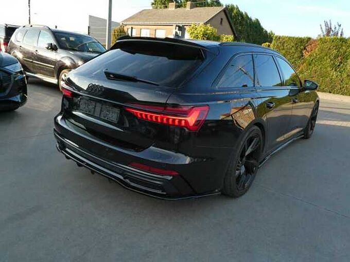 Audi A6 Avant 2.0 TDi MHEV 163pk Aut Black S-Line Maxton Trekh Pano ACC BLIS Cam (02760)