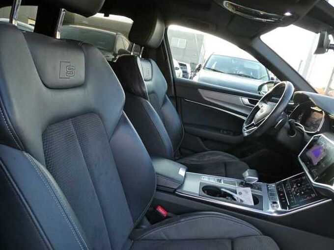 Audi A6 Avant 2.0 TDi MHEV 163pk Aut Black S-Line Maxton Trekh Pano ACC BLIS Cam (02760)
