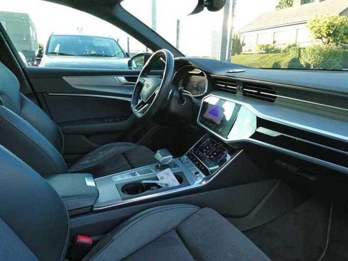 Audi A6 Avant 2.0 TDi MHEV 163pk Aut Black S-Line Maxton Trekh Pano ACC BLIS Cam (02760)