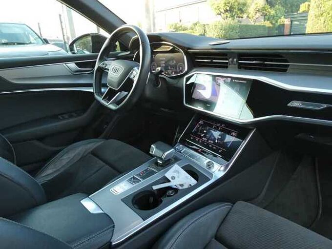 Audi A6 Avant 2.0 TDi MHEV 163pk Aut Black S-Line Maxton Trekh Pano ACC BLIS Cam (02760)