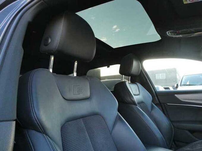 Audi A6 Avant 2.0 TDi MHEV 163pk Aut Black S-Line Maxton Trekh Pano ACC BLIS Cam (02760)