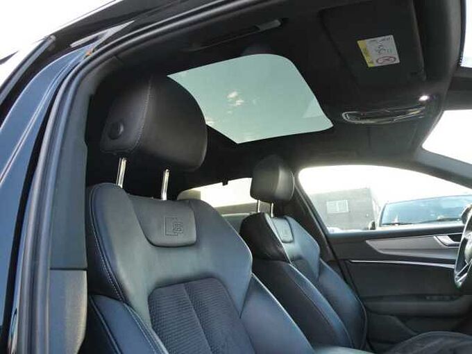 Audi A6 Avant 2.0 TDi MHEV 163pk Aut Black S-Line Maxton Trekh Pano ACC BLIS Cam (02760)