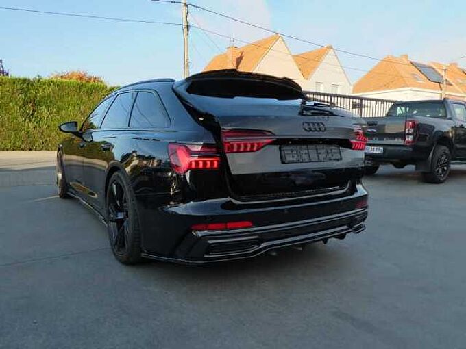 Audi A6 Avant 2.0 TDi MHEV 163pk Aut Black S-Line Maxton Trekh Pano ACC BLIS Cam (02760)