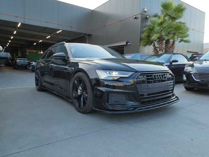 Audi A6 Avant 2.0 TDi MHEV 163pk Aut Black S-Line Maxton Trekh Pano ACC BLIS Cam (02760)