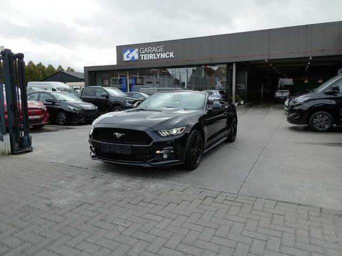 Ford Mustang Cabrio 2.3 i Ecoboost 317pk Black Edition '17 79000km (06559)