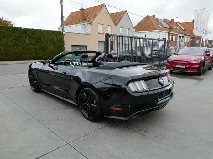 Ford Mustang Cabrio 2.3 i Ecoboost 317pk Black Edition '17 79000km (06559)