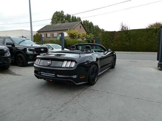 Ford Mustang Cabrio 2.3 i Ecoboost 317pk Black Edition '17 79000km (06559)