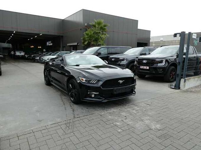 Ford Mustang Cabrio 2.3 i Ecoboost 317pk Black Edition '17 79000km (06559)