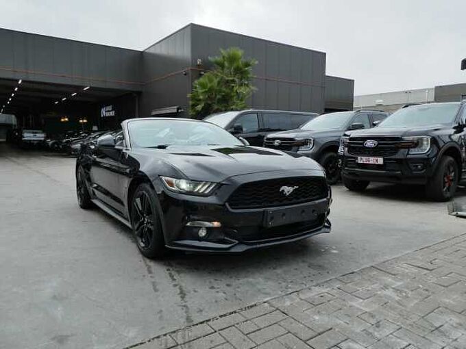 Ford Mustang Cabrio 2.3 i Ecoboost 317pk Black Edition '17 79000km (06559)