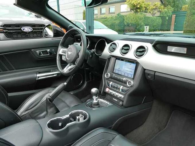 Ford Mustang Cabrio 2.3 i Ecoboost 317pk Black Edition '17 79000km (06559)