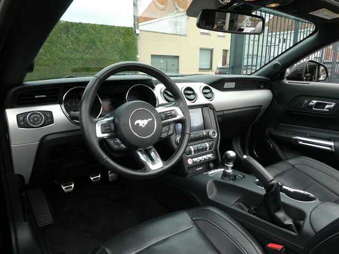 Ford Mustang Cabrio 2.3 i Ecoboost 317pk Black Edition '17 79000km (06559)