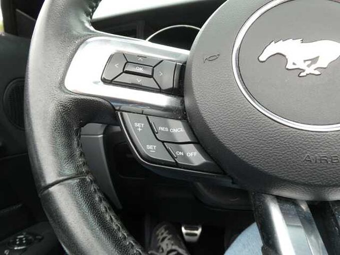 Ford Mustang Cabrio 2.3 i Ecoboost 317pk Black Edition '17 79000km (06559)