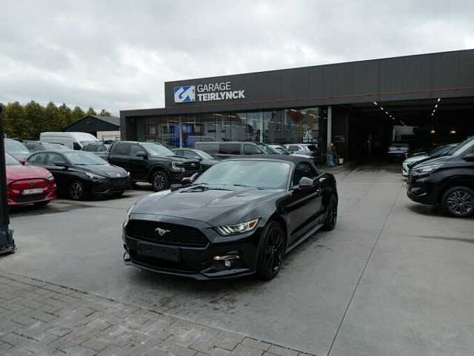 Ford Mustang Cabrio 2.3 i Ecoboost 317pk Black Edition '17 79000km (06559)