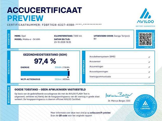 Opel Mokka Electric 156pk Edition Luxe Automaat '25 7000km (21873)