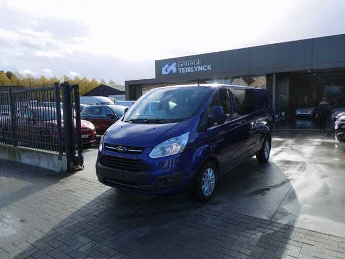 Ford Transit Custom L2 Multi-Use Limited 5pl 2.0D 170pk Automaat Leder Klep garantie (12905)