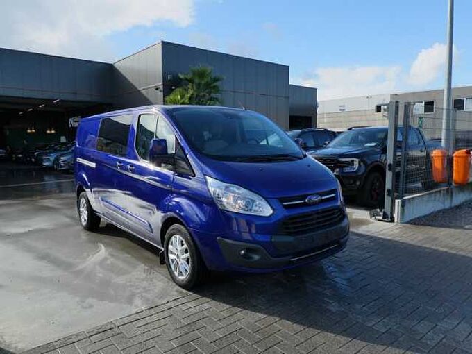 Ford Transit Custom L2 Multi-Use Limited 5pl 2.0D 170pk Automaat Leder Klep garantie (12905)