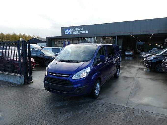 Ford Transit Custom L2 Multi-Use Limited 5pl 2.0D 170pk Automaat Leder Klep garantie (12905)
