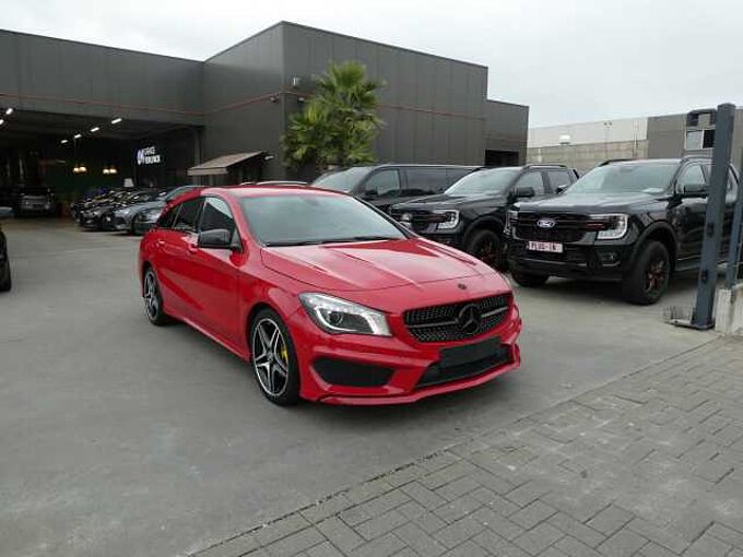 Mercedes-Benz CLA 200 Shooting Break 200 1.6 i benzine 122pk AMG Line Leder '16 garantie (36915)